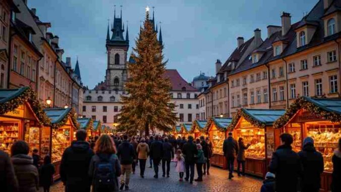 Budget-friendly Christmas destinations revealed, Concept art for illustrative purpose, tags: günstige wintertrips: entdeckt - Monok